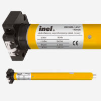 SILNIK INEL YYGM59M-140/7 PRZEWODOWY Z NHK AWARYJNYM OTWIERANIEM